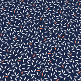 Women's Ultimate365 Printed Long Sleeve 1/4 Zip Mock Neck Polo