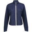 Women's Tech Terry Quilted Hybrid Cropped Jacket - Fairway Styles