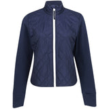 Women's Tech Terry Quilted Hybrid Cropped Jacket - Fairway Styles