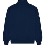 Collegiate 1/4 Zip Stand Collar Sweatshirt