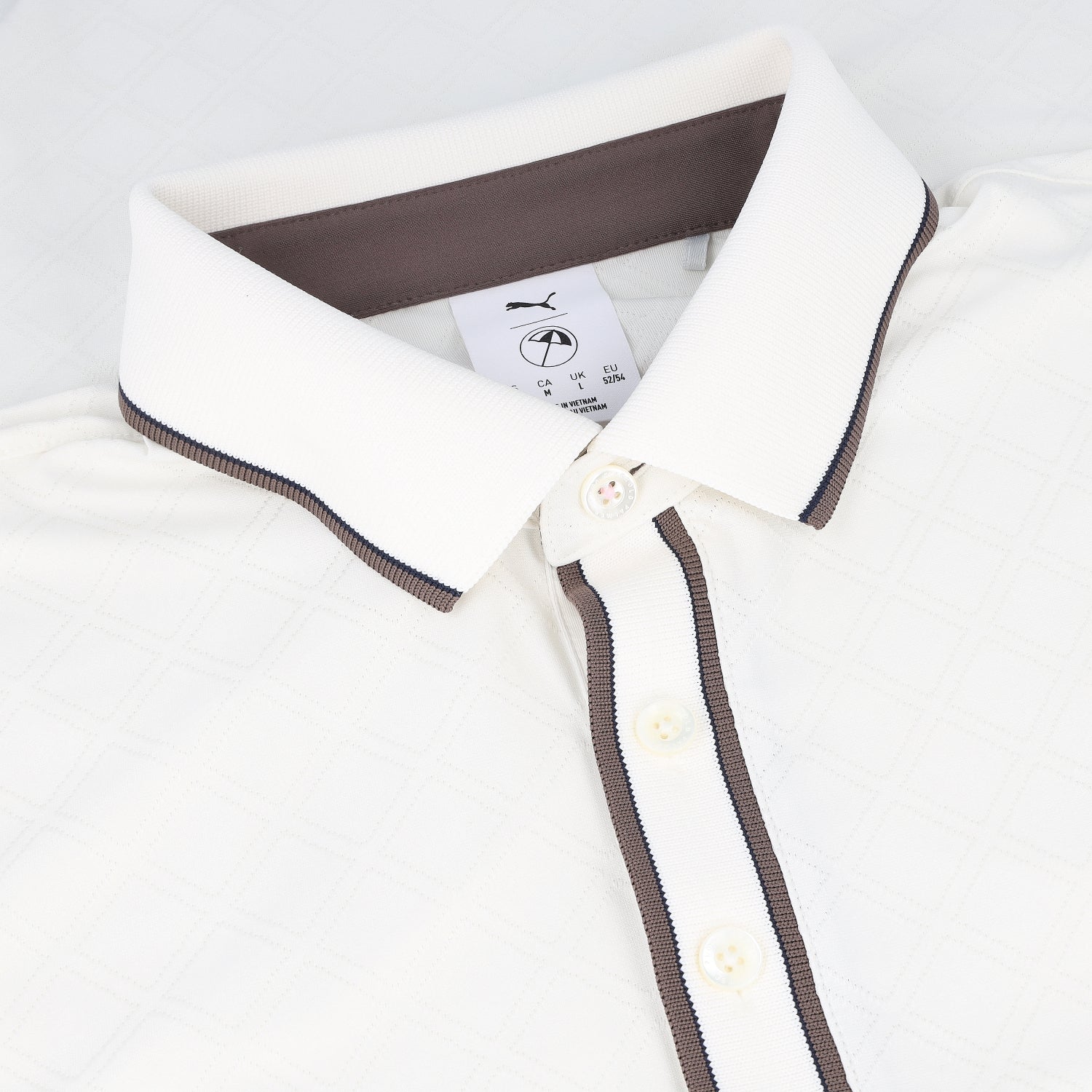 PUMA x Arnold Palmer Tipped Jacquard Polo