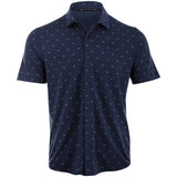 Comfortknit Geo Button-Up Shirt