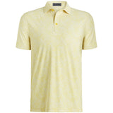 Hydrangea Print Tech Jersey Polo