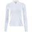 Women's Cable Long Sleeve 1/4 Zip Polo - Ceramic White