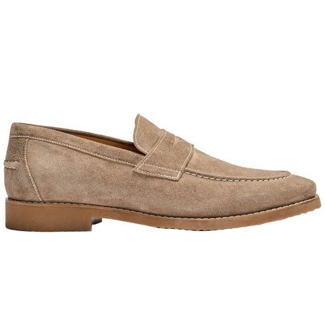 J - Flex Suede Penny Loafer - Fairway Styles