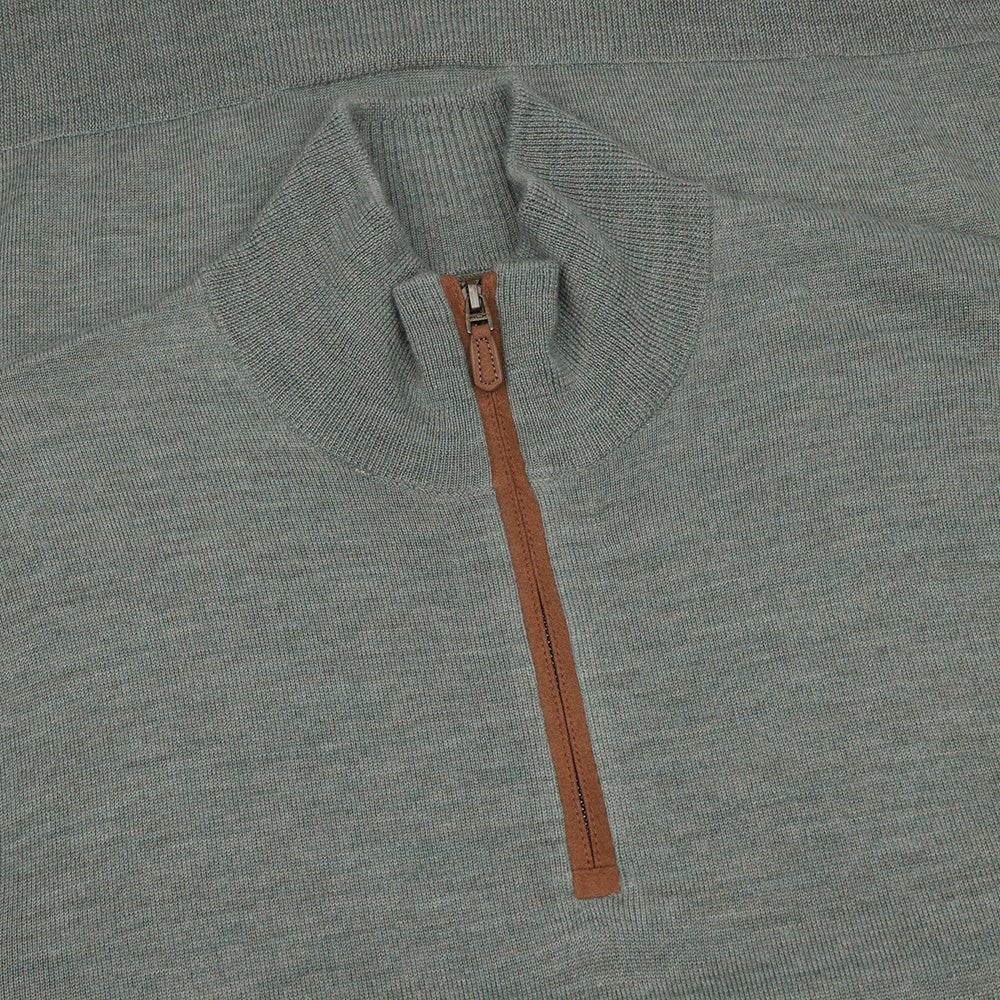 Wool 1/4 Zip Sweater