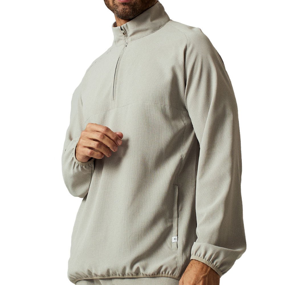 Oxygenate Solid 1/4 Zip Pullover