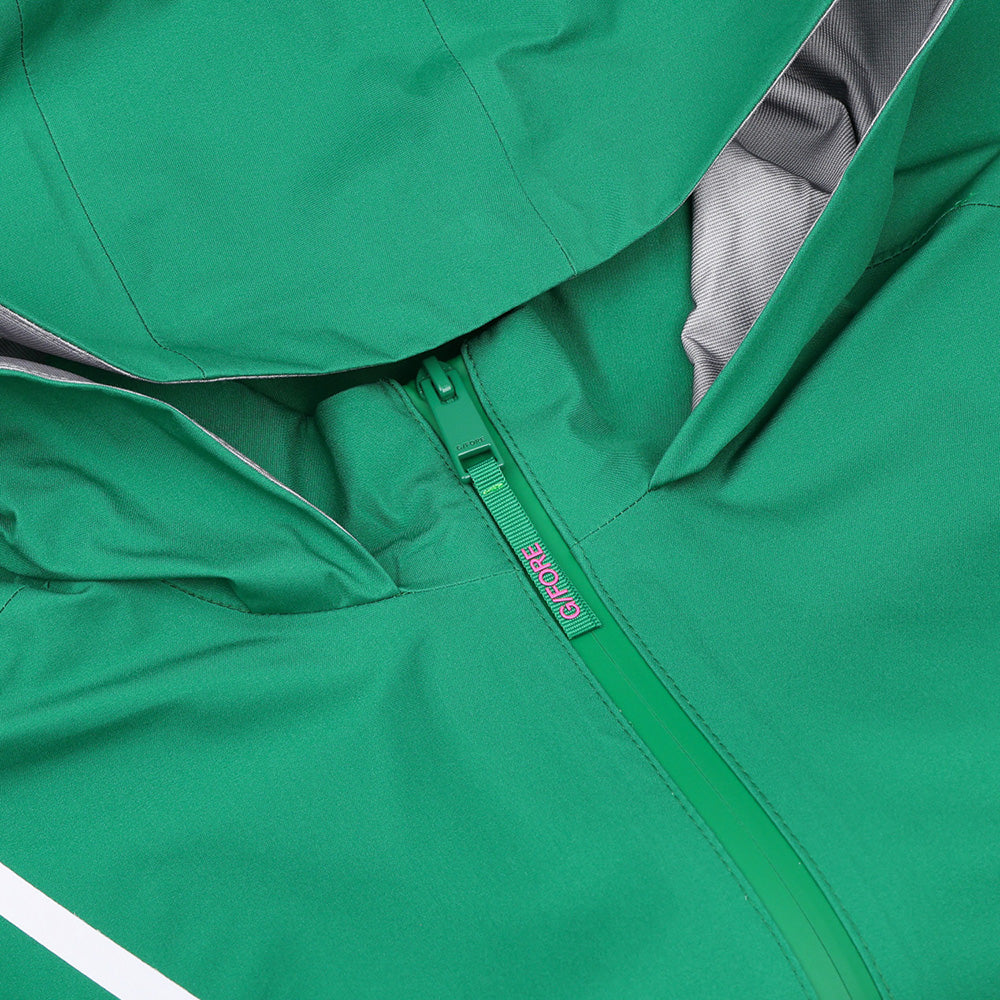 Paneled Waterproof Hooded Jacket