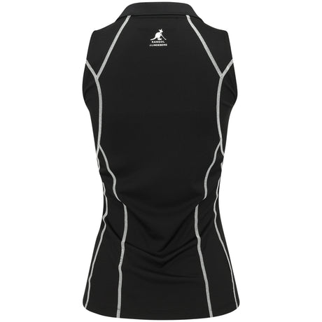 Women's Emmie Sleeveless 1/4 Zip Polo - Fairway Styles