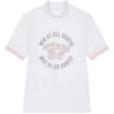 Women's Logo Rib Mock Top