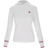 Women's Slogan Jersey Hooded Pullover