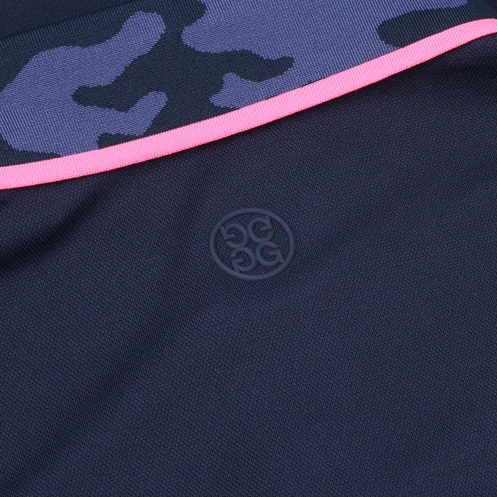 Camo Collar Performance Pique Polo