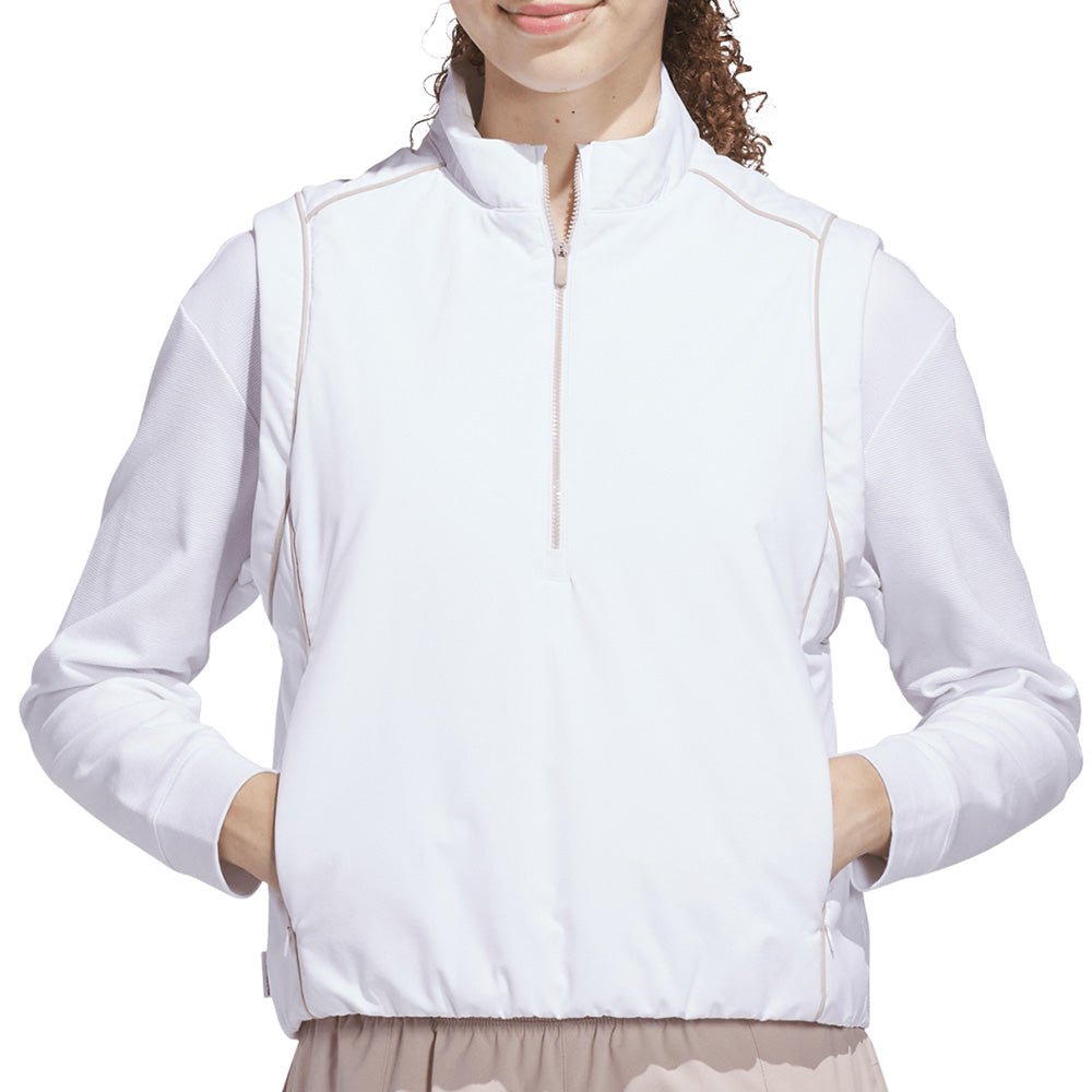 Women's Beyond Twistknit Loose 1/4 Zip Vest - Fairway Styles