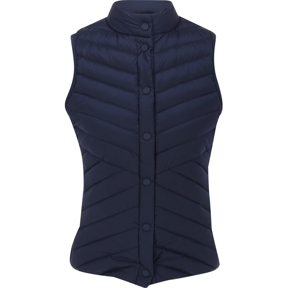 Women's Down Quilted Taffeta Tech Vest - Fairway Styles