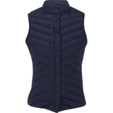 Women's Down Quilted Taffeta Tech Vest - Fairway Styles