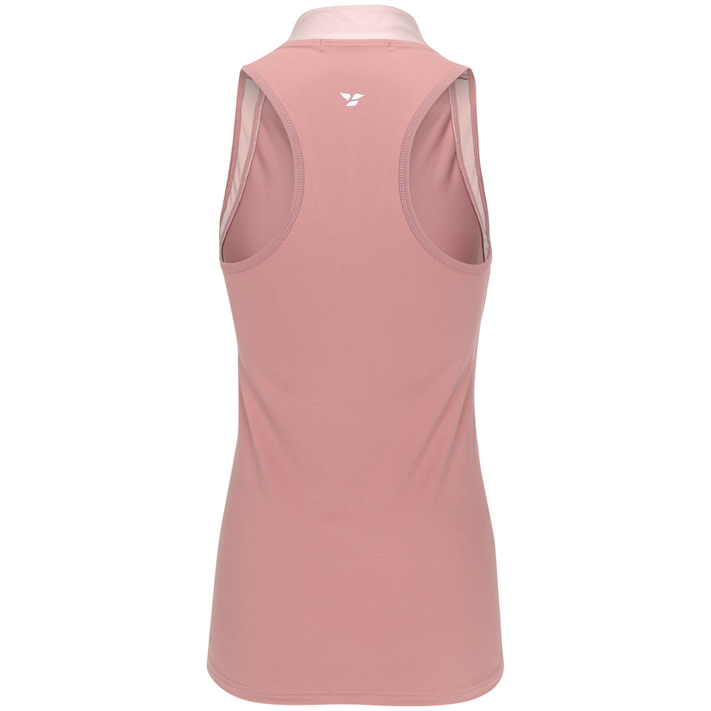 Women's Lucky In Leather Sleeveless Polo