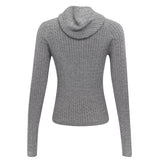 Women's Cable - Knit Snood Pullover - Fairway Styles