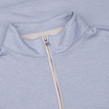 Albatross Cotton-Blend Piqué 1/4 Zip