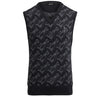 Golf-Motif Performance Sweater Vest