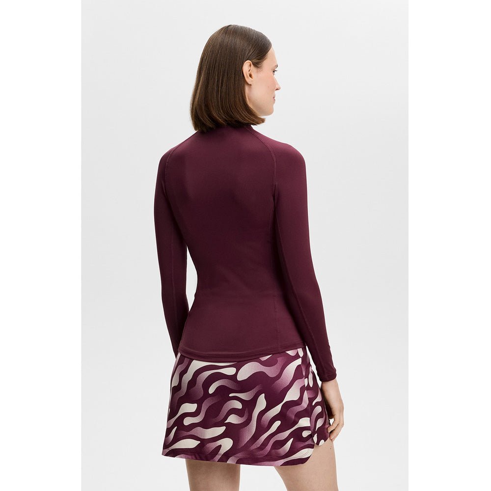 Women's Ella Compression Mock Neck Top