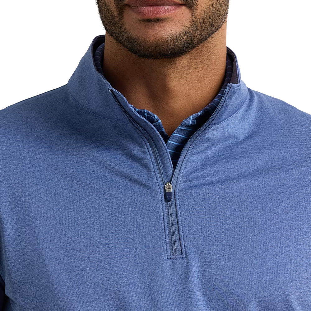 Perth Melange Performance 1/4 Zip Pullover