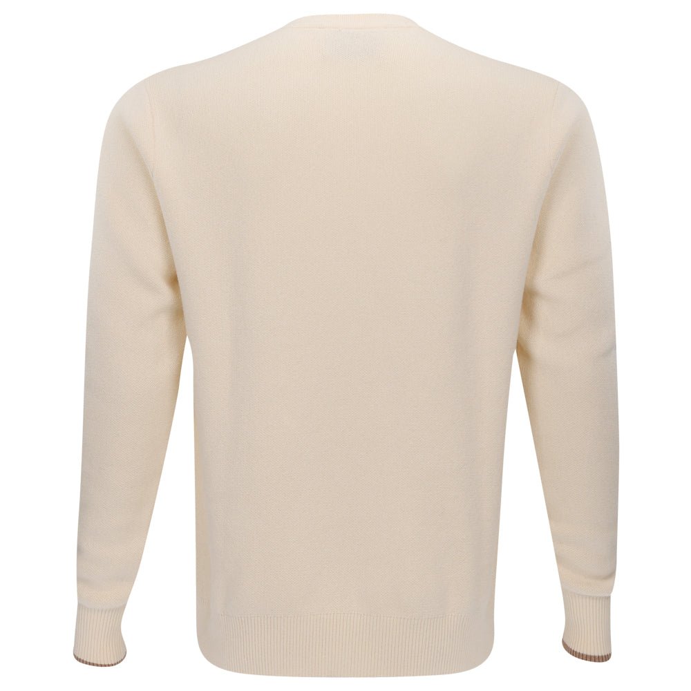 Cashmere Blend Knit Crewneck Sweater - Fairway Styles