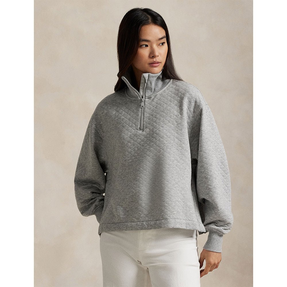 Women's Quilted 1/2 Zip Pullover - Fairway Styles