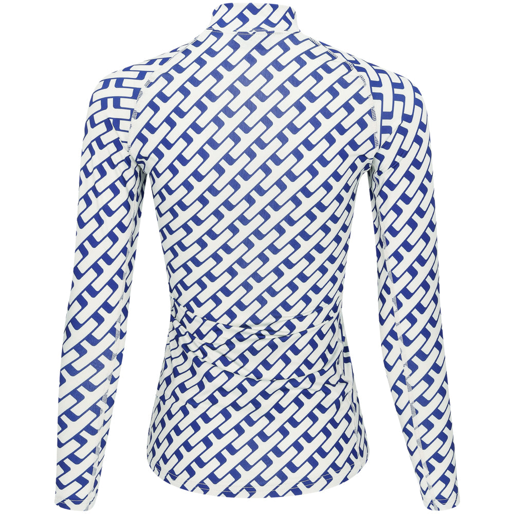 Women's Ella Print Long Sleeve Compression Top