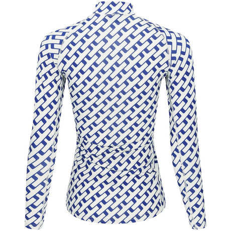 Women's Ella Print Long Sleeve Compression Top - Fairway Styles