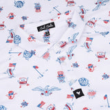 Core Performance Polo - USA All Day Let's Play