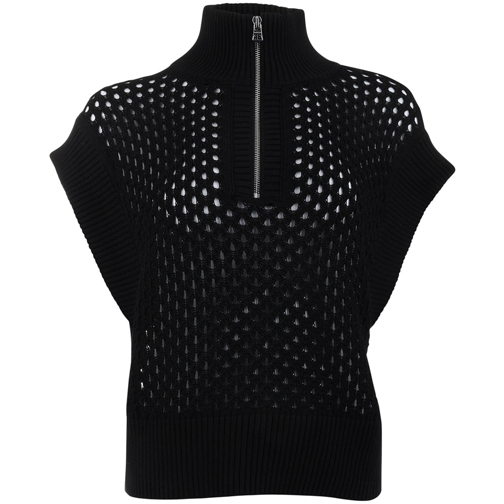Women's Gaines Short Sleeve 1/2 Zip Knit Pullover