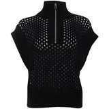 Women's Gaines Short Sleeve 1/2 Zip Knit Pullover