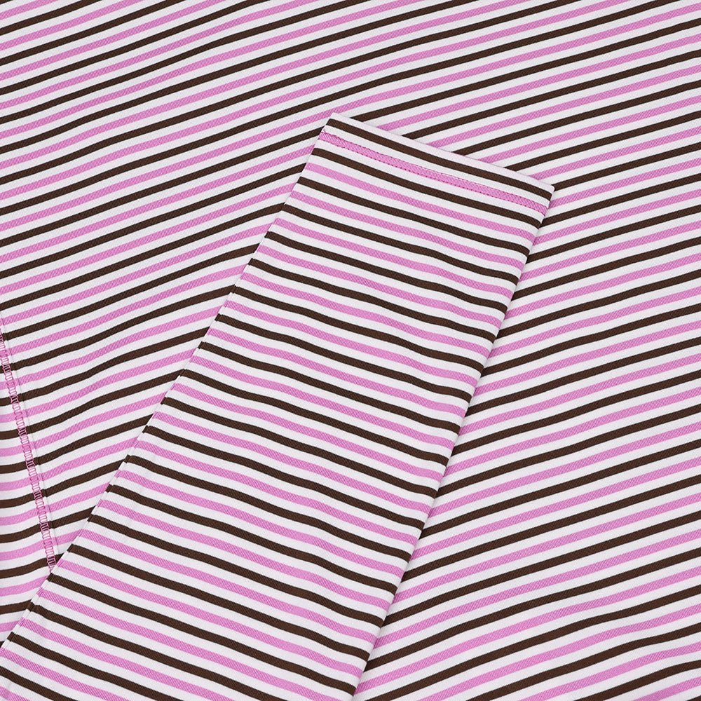 Women's Striped Performance 1/4 Zip Pullover