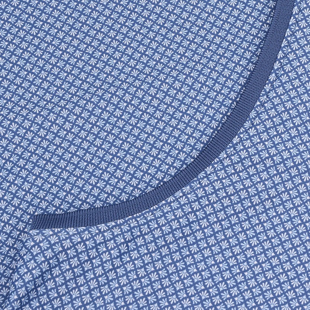 Women's Palmetto Palms Banded Sport Mesh Sleeveless Button Polo - Fairway Styles