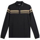 Kenny Stripe Long Sleeve Polo