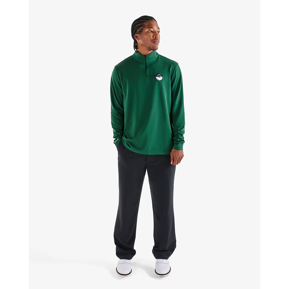 Flyer 1/4 Zip Stand Collar Mid Layer