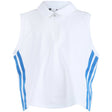Women's Beyond Crop Twistknit Sleeveless 1/4 Zip Polo - Fairway Styles