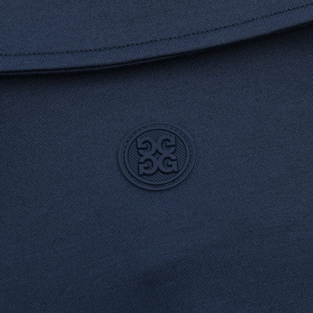 All Play Tipped Fine Stretch Pique Long Sleeve 1/4 Zip Polo - Fairway Styles