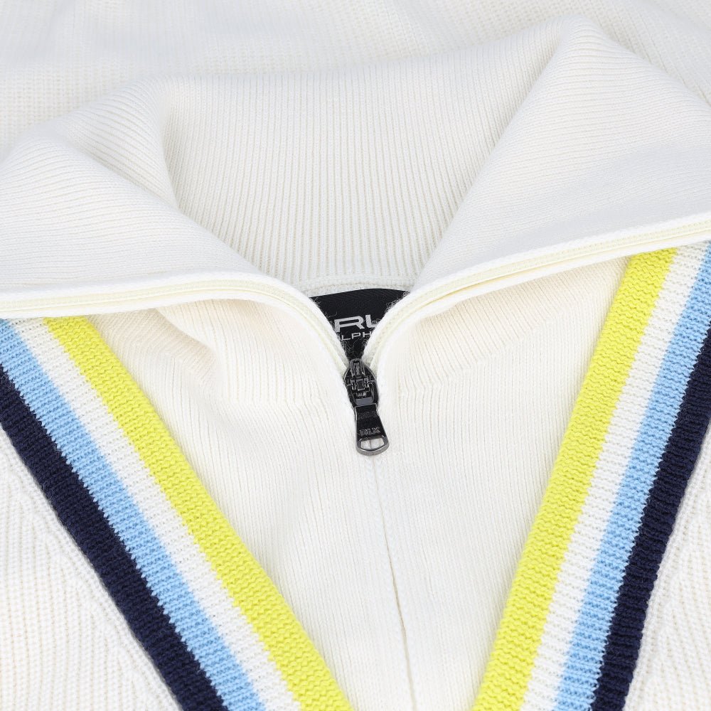 Women's 1/4 Zip Cricket Sweater - Fairway Styles