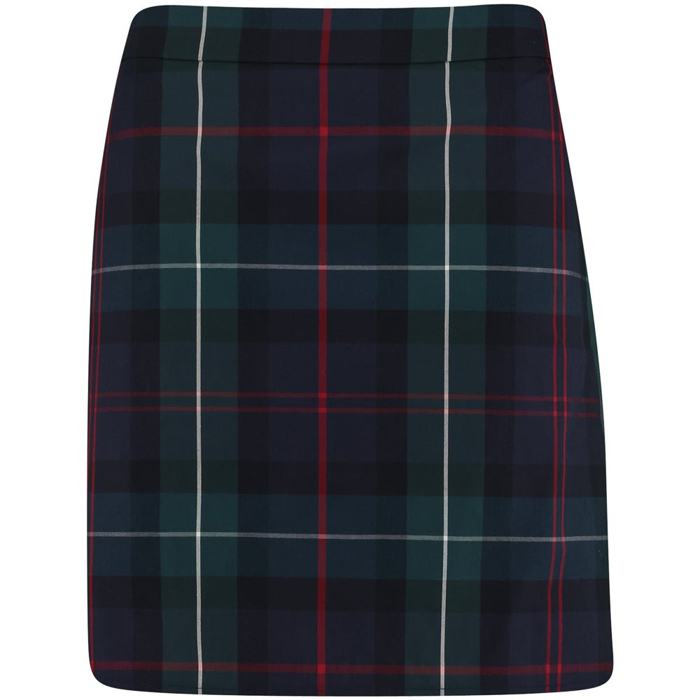 Women's Plaid Performance Long Skort