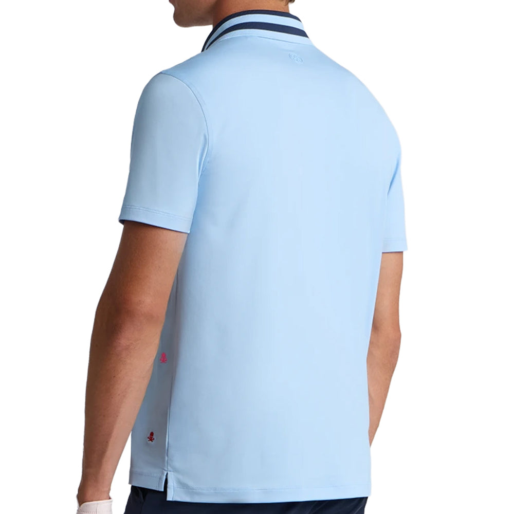 Embroidered Tech Jersey Polo