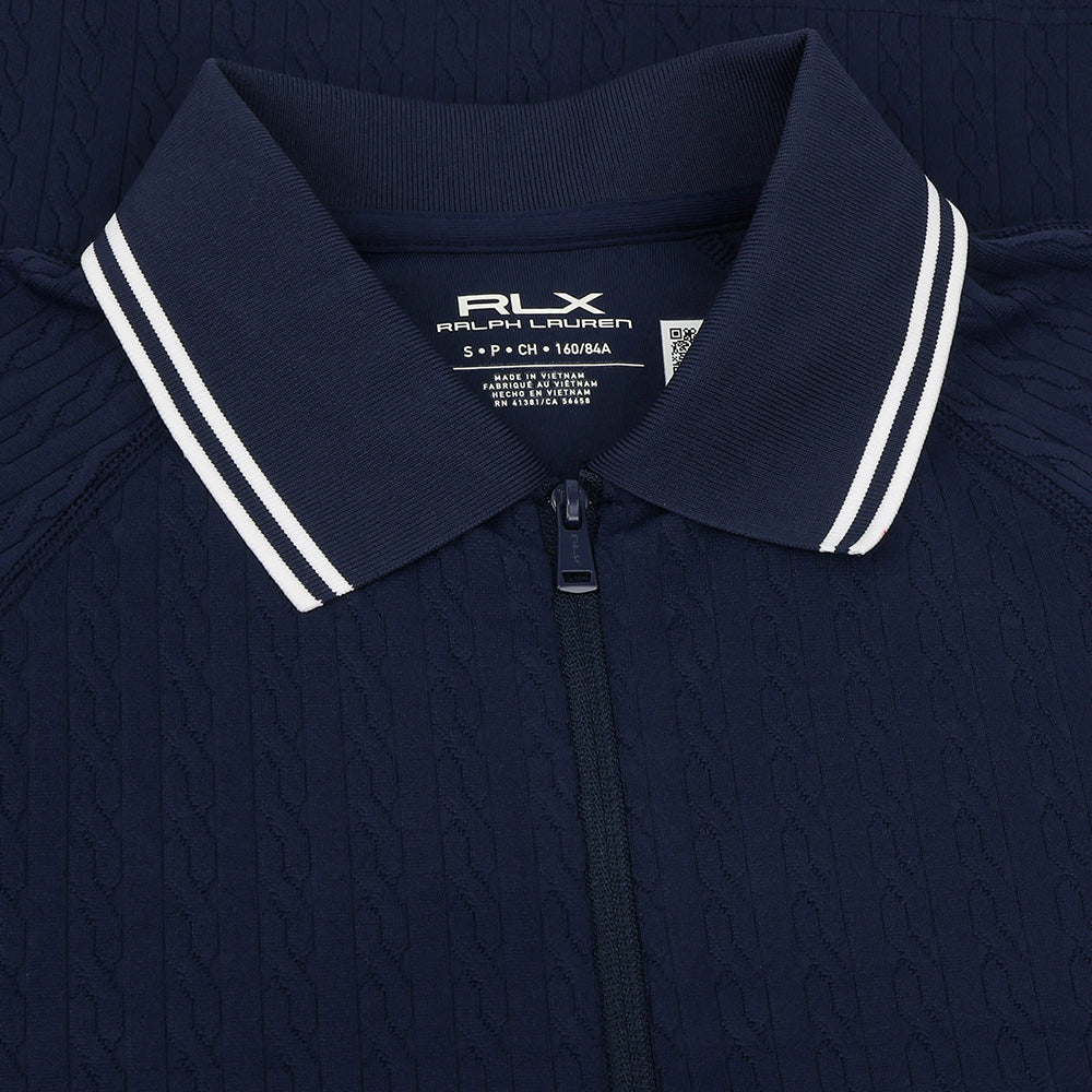 RLX Ralph Lauren Women's Cable Long Sleeve 1/4 Zip Polo – Fairway