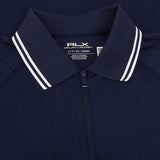 Women's Cable Long Sleeve 1/4 Zip Polo