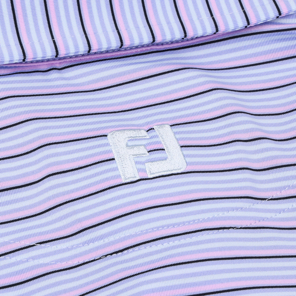 Multi-Stripe Lisle Polo