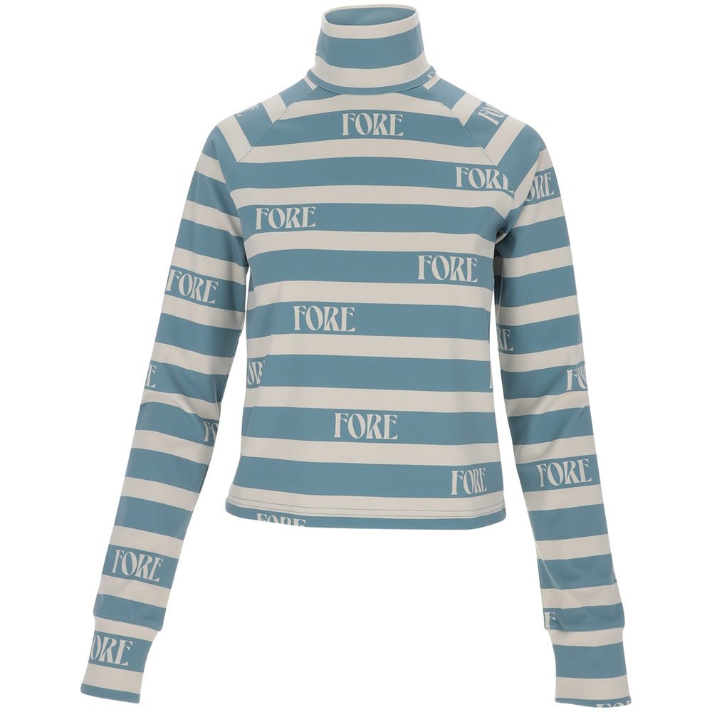 Women's Lottie Long Sleeve Mock Neck Top - Fairway Styles