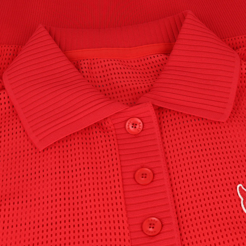 Women's Mesh Jersey Polo