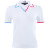 Women's Johnny Collar Cotton Blend Rib Polo - Fairway Styles