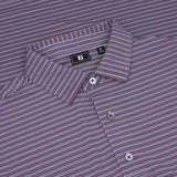 Horizon Stripe Lisle Polo