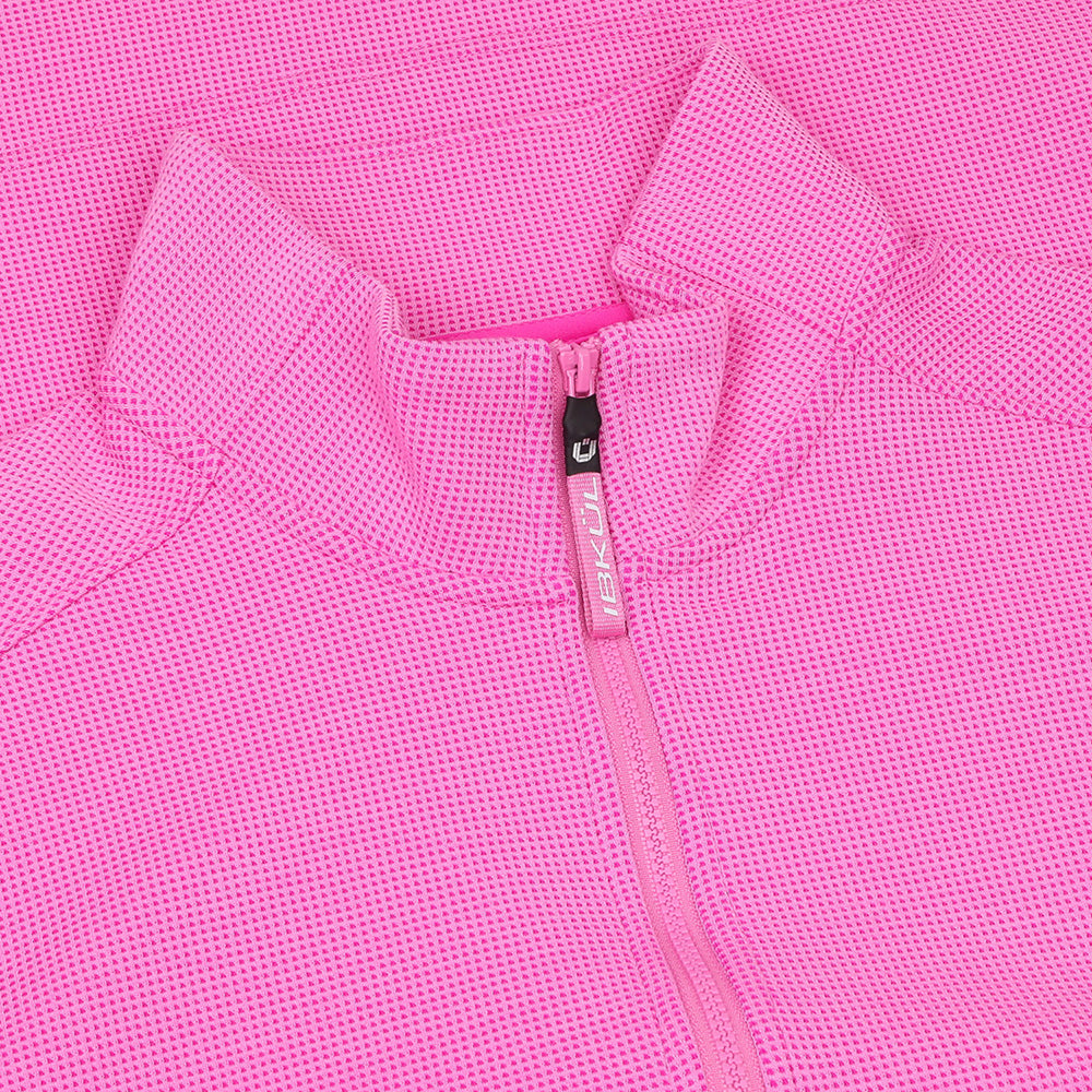 Women's Micro Waffle Knit 1/4 Zip Pullover