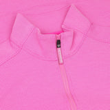 Women's Micro Waffle Knit 1/4 Zip Pullover